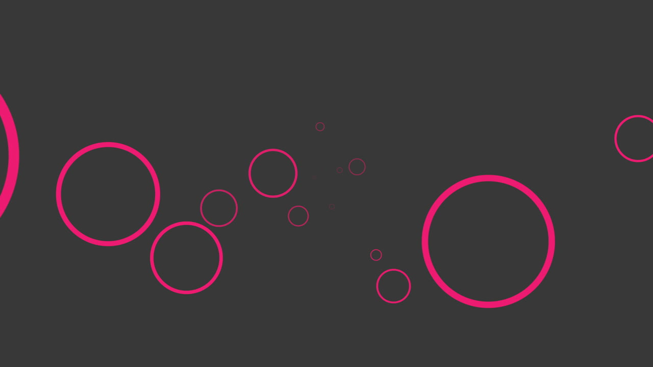 movimiento y vuelo geométrico neón rojo pequeños anillos