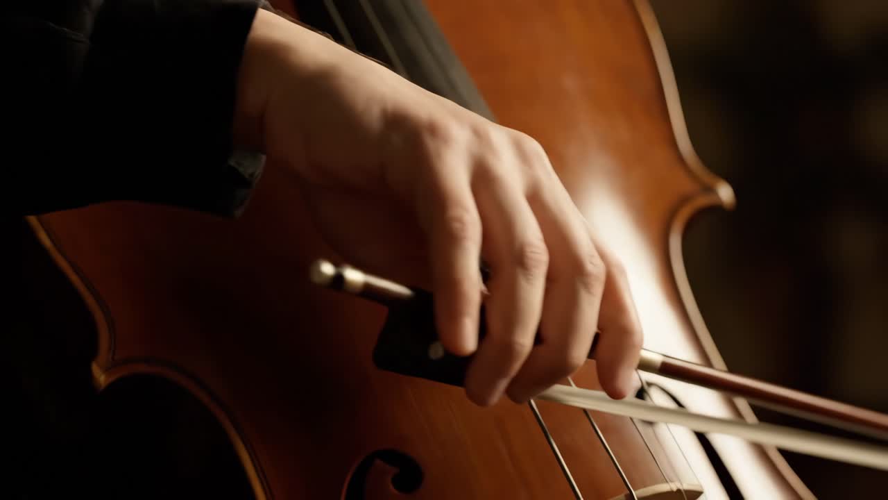 Close-up of a Cello