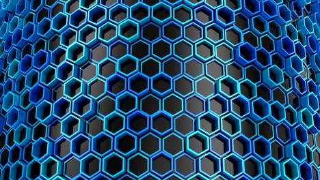 background of hexagons