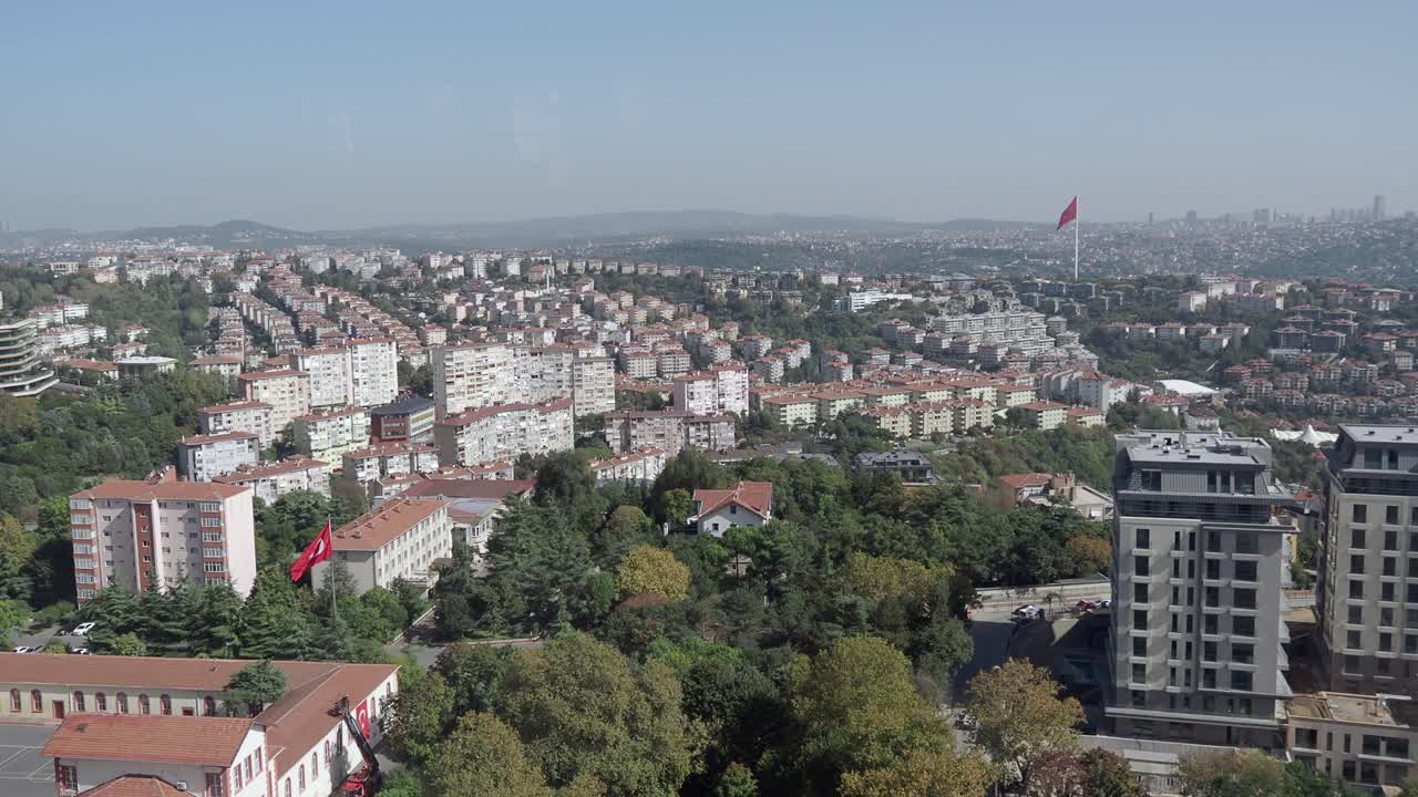 el paisaje urbano de estambul visto desde el aire