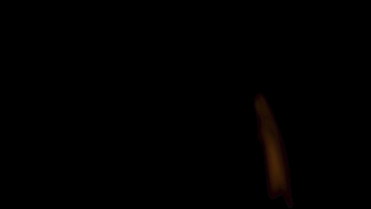 llamas de fuego aisladas sobre fondo negro