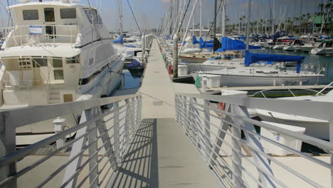 marina walkway in long beach, ca