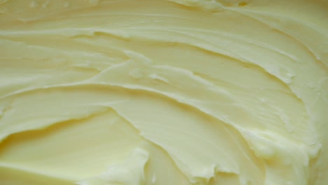 close-up of creamy butter