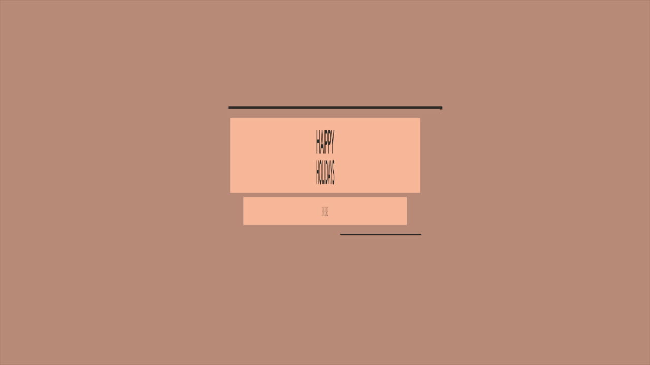 행복한 휴일 판매 깨하고 현대적인 디자인과 대담한 텍스트