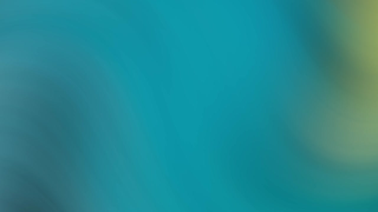 elegante animación abstracta en 3d de color pared suave ondulada. concepto de patrón líquido multicolor. superficie de reflexión ondulada verde azul macro. flujo de abstracción de fluidos de moda de colores. hermosa textura de gradiente