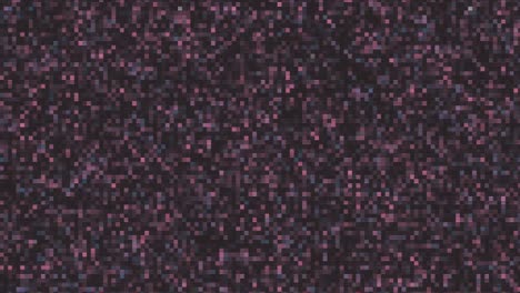 diseño único abstracto animación digital ruido de píxeles error de fallo daño de video