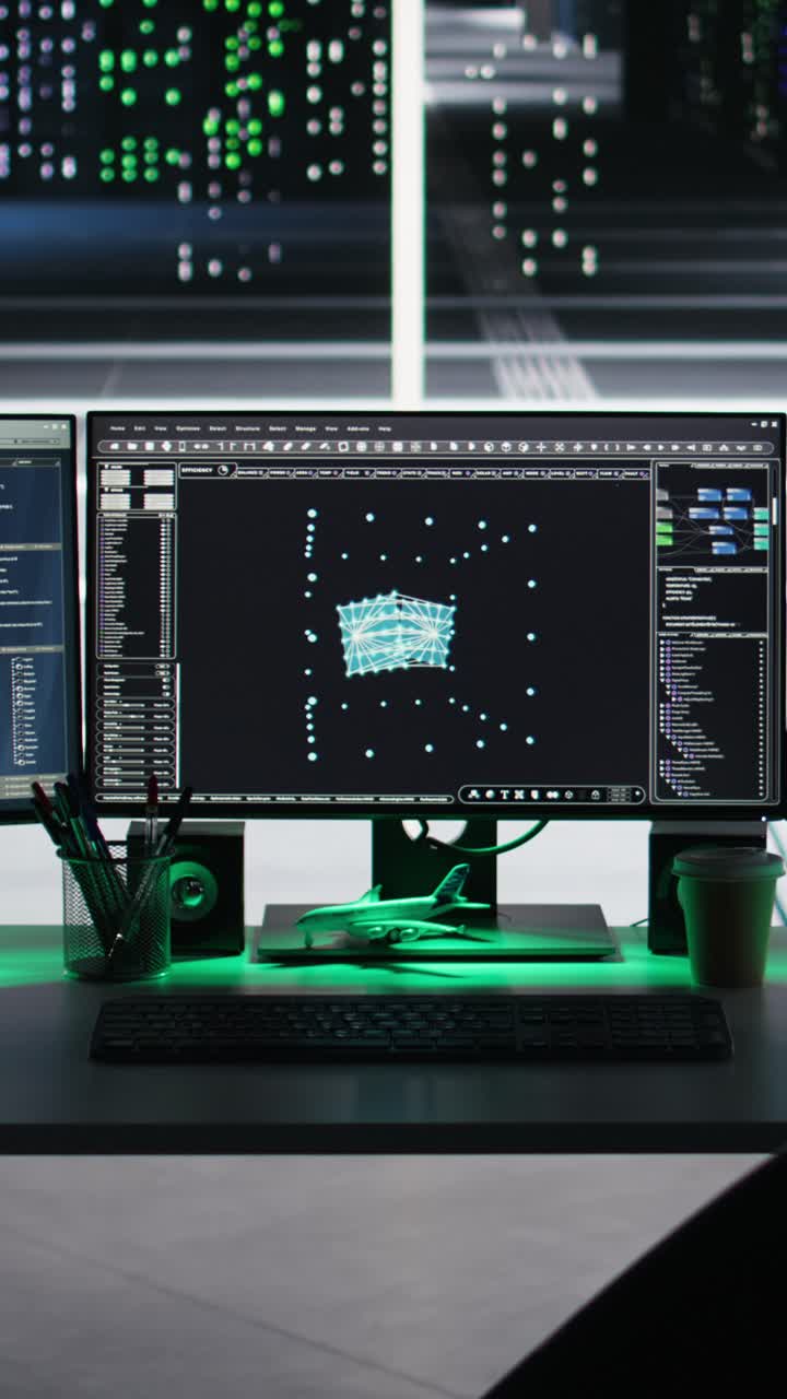 Vertical Video Server Farm Computer Systems Controlling Network Resources