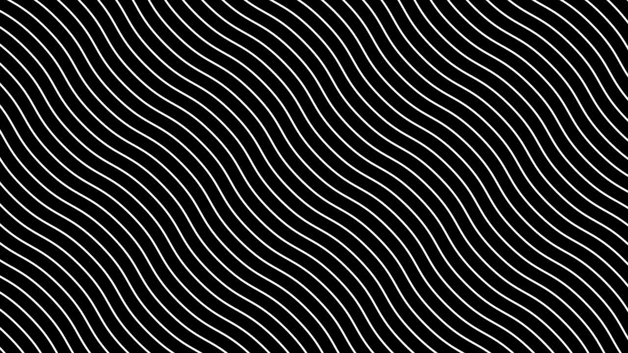 líneas curvas blancas en el movimiento de onda dinámica. futuros patrones de líneas diagonales geométricas fondo de movimiento. 4k