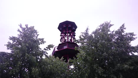 revealing shot of carillon in denmark.