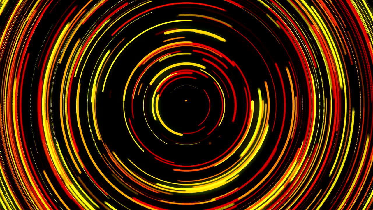 Linhas abstratas circulares