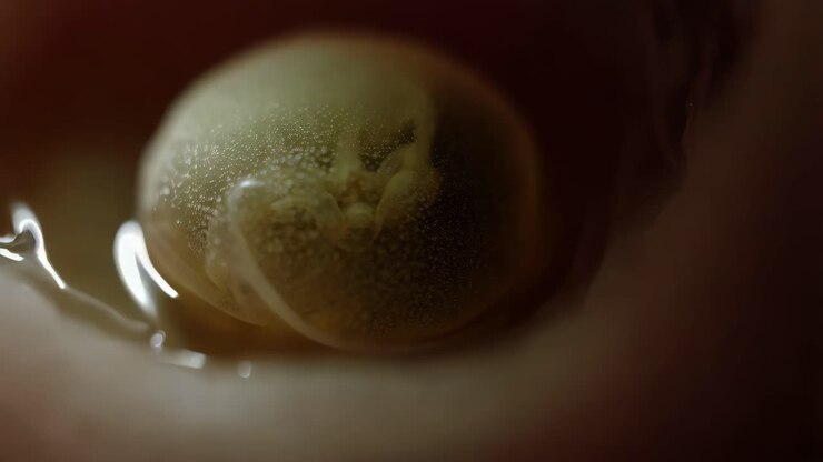Close-up of a Developing Embryo