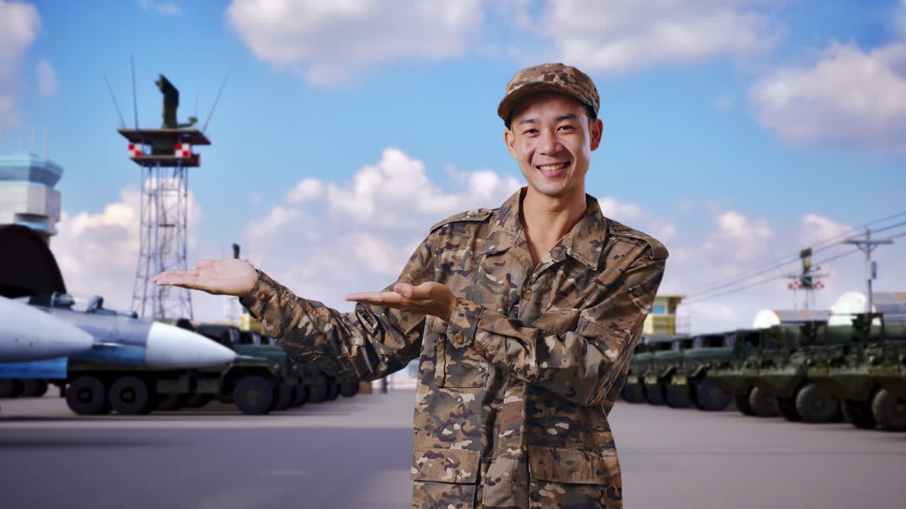 미소 짓는 군인들이 소개합니다.