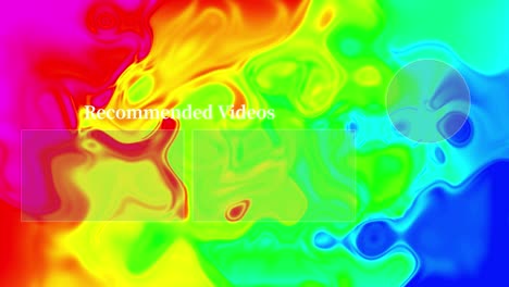 gradación del patrón de mármol tarjeta de finalización pantalla de finalización gráficos de movimiento