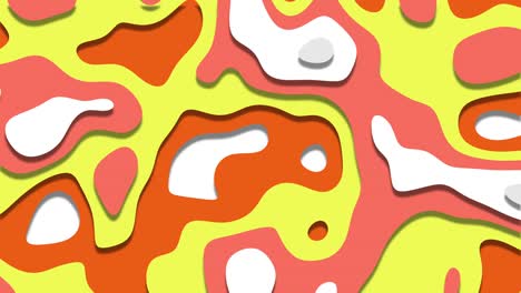 Paper cutout layer motion graphics background