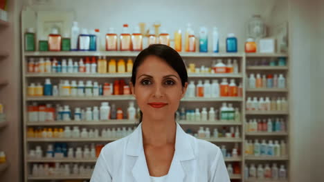 farmacéutico en una farmacia