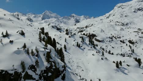 revealing the endless winter wonderland of the kaunertal glacier in tyrol, austria