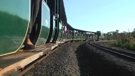 Argentina-Iguazu-Falls-tourist-train-to-falls