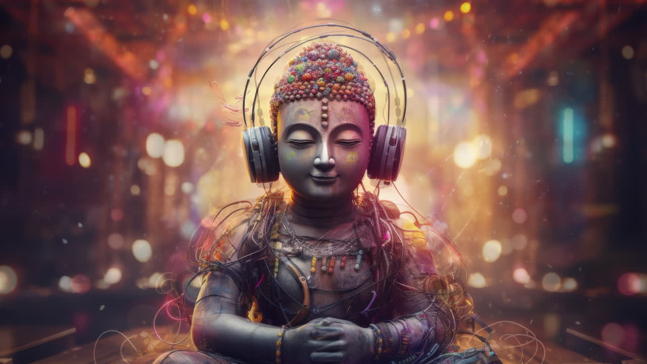 estatuas de buda generadas con ai