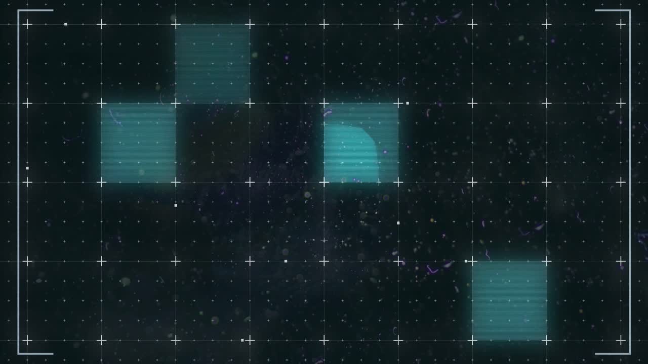 데이터 처리와 함께 스 ⁇  스캐닝과 컴퓨터 회로판의 애니메이션