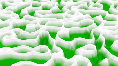 abstract green and white 3d texture background