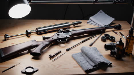 rifle disassembly and maintenance