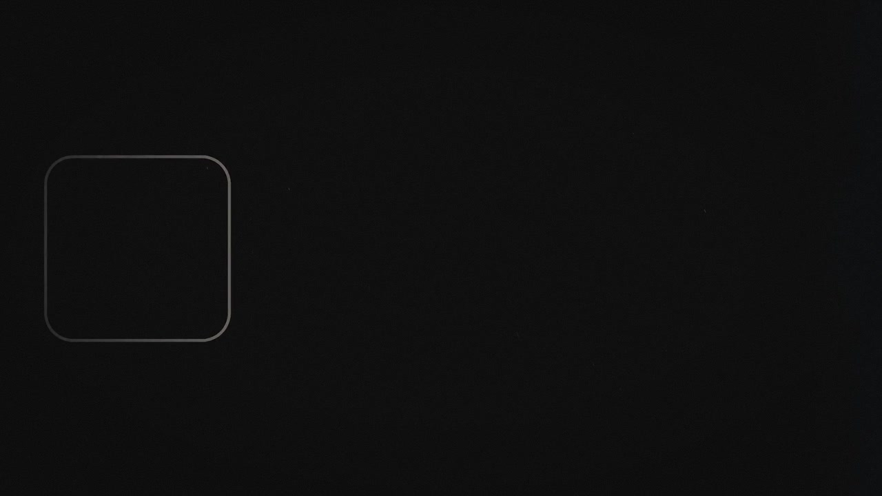 Minimalist Square Outline on Dark Textured Background