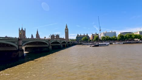 scenic view of big ben and river thames