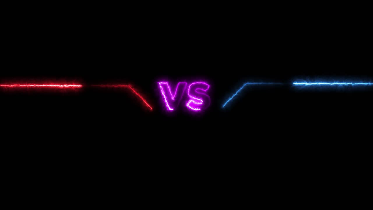 Versus neon sign