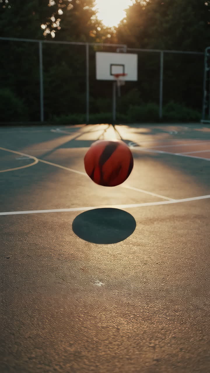 Jogador de basquetebol prestes a disparar.