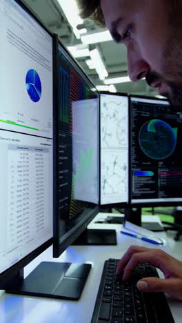 scientists working in a modern research laboratory