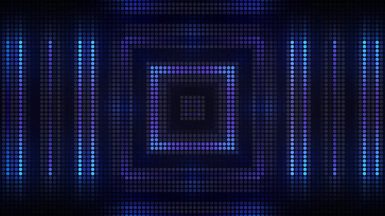 Motivo astratto per display LED