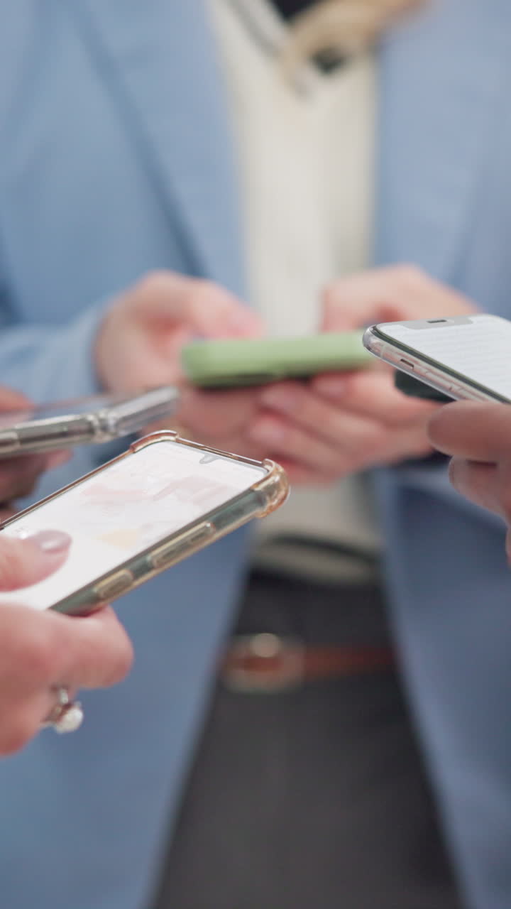 People Using Cell Phones