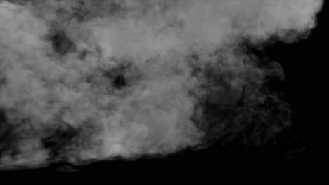 abstract smoke clouds