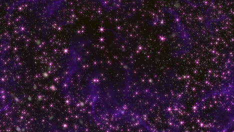 radiant purple cosmos mesmerizing stellar dance