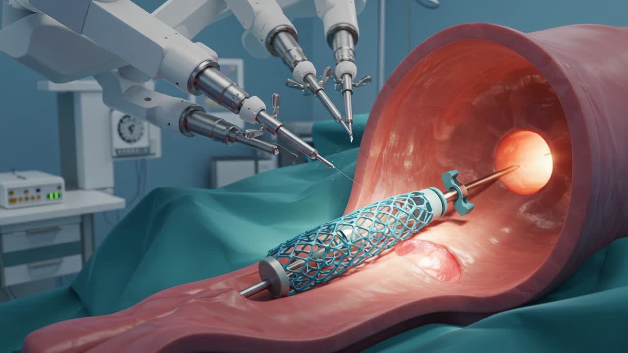 Advanced Robotic Surgery: Precision Instruments in Action with Enhanced Visualization for Minimally Invasive Procedures and Optimized Patient Outcomes