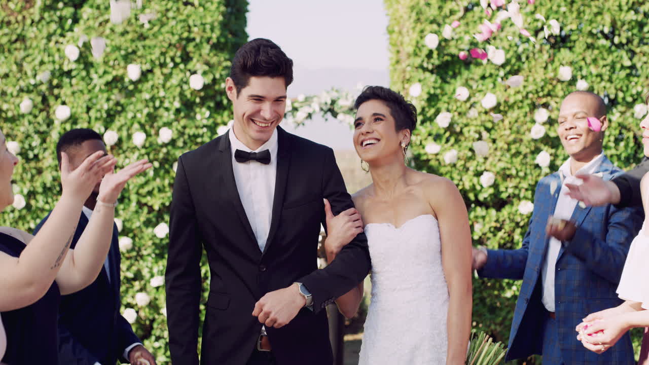 로맨틱한 결혼식