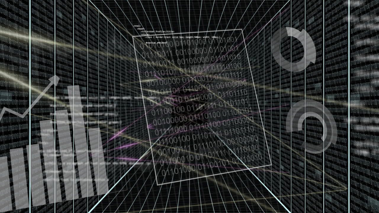 데이터 처리를 통해 서버 및 다이어그램의 애니메이션