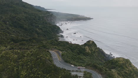 coastal road trip through new zealand's dramatic scenery