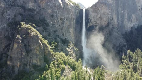 upper yosemite falls, yosemite national park, california usa.
