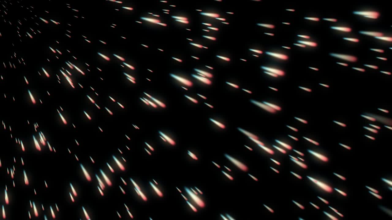 velocidad de vuelo de las estrellas, fondo cósmico abstracto 4k