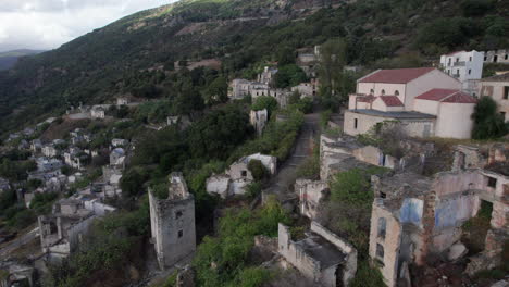 Flight-in-Time:-Gairo-Vecchio,-a-Ghost-Town-from-Above-on-the-Island-of-Sardinia