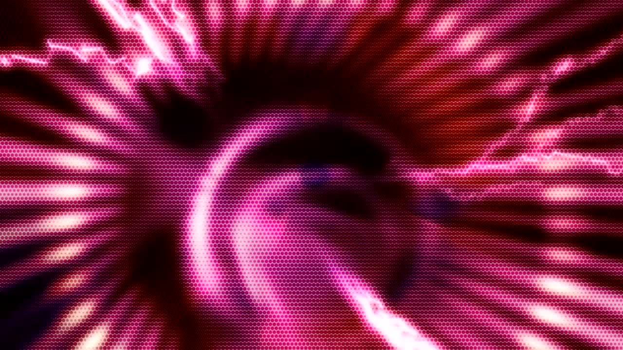 fondo de movimiento que muestra el punto de vista en primera persona volando a través de túneles digitales abstractos futuristas