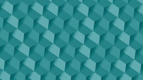 teal geometric 3d pattern background