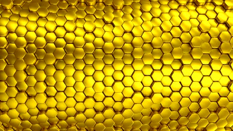 el fondo de los hexágonos