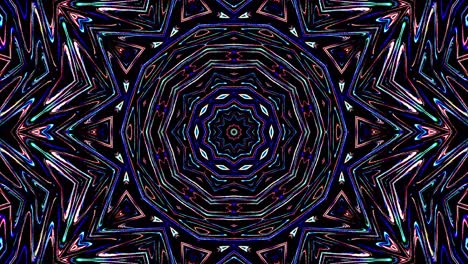 Bright abstract light governing full color, kaleidoscope