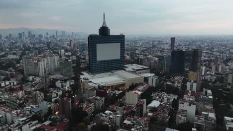 drone captures iconic cdmx world trade center on video