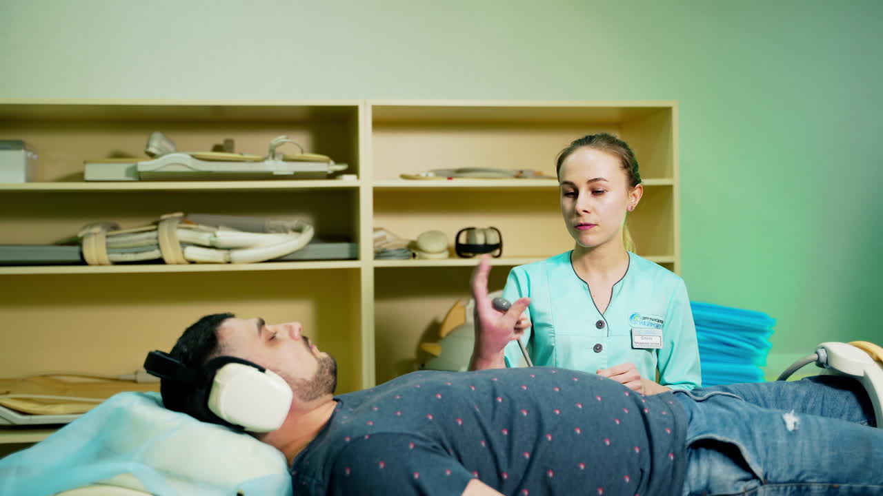 Magnetic resonance imaging. MRI for the diagnosis of diseases in patient