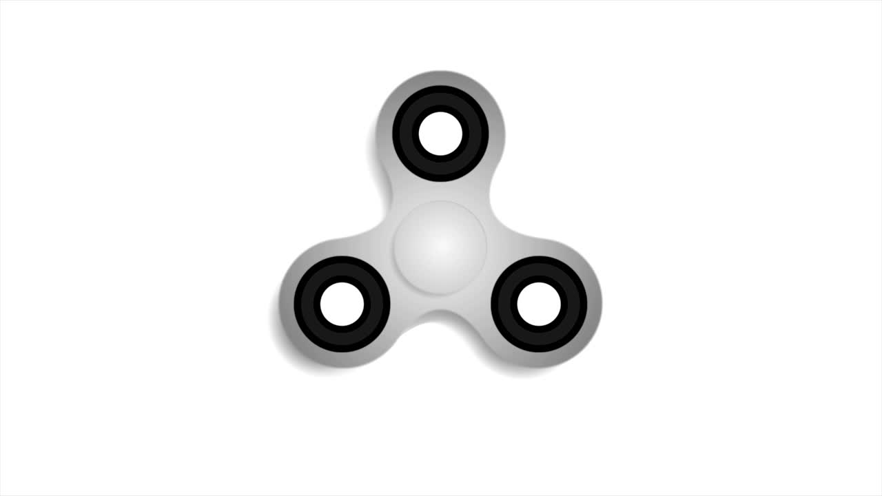 드 피지트 스피너 장난감 회전, 모션 디자인