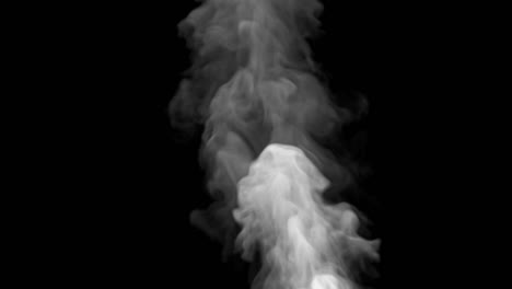 smoke design on black background