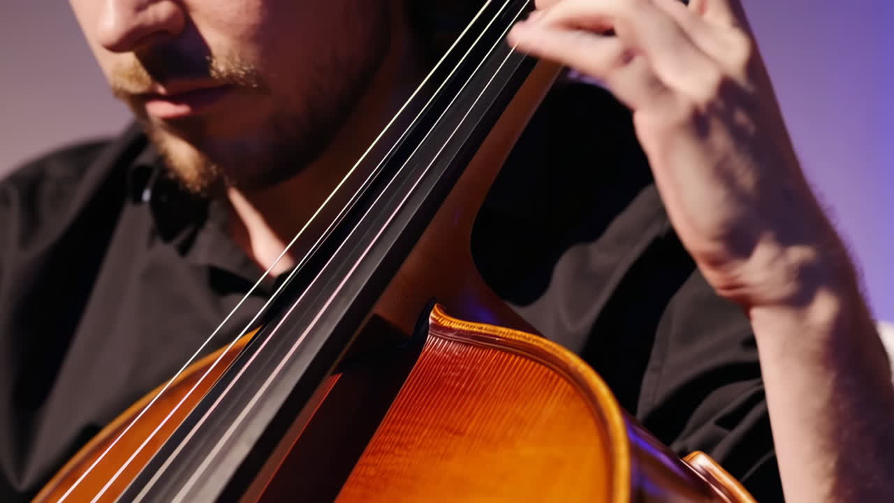 Cellist in Performance